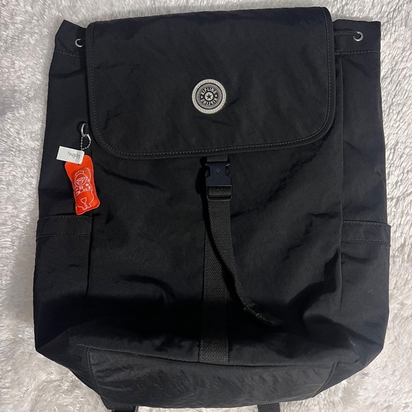 NWOT Kipling Boost-It Collection: Unisex Padded Laptop Backpack - Brave Black - Picture 10 of 16